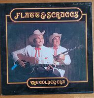 Front cover of Flatt & Scruggs The Golden Era LP