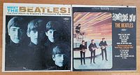Front covers of both Beatles albums