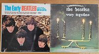 Front covers of both Beatles albums