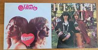 Front covers of both Heart albums