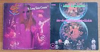 Front covers of both LPs