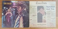 Front covers of both Tom Waits albums