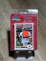 Front of sealed team set showing Mark Rypien card and Baseball World branding