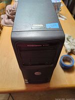 Front view of Dell Dimension 3100 tower case