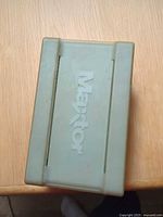 Top view showing embossed Maxtor logo on case
