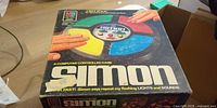 Top of Simon retail box showing title and graphics