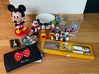 Group shot of all Disney items in lot
