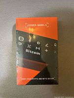 Front of sealed Ledger Nano X retail box