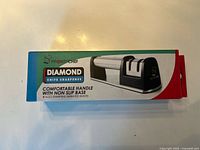 Front of sealed PriorityChef Diamond Knife Sharpener box