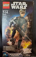 Front of sealed LEGO Star Wars Sergeant Jyn Erso 75119 box