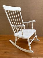 Front angled view showing full chair