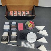 Overview of all 14 components laid out