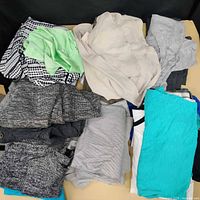 Box of folded assorted women’s garments