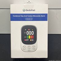 Front of retail box showing brand, model and product image