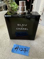 Front view of full Bleu de Chanel 150 ml bottle