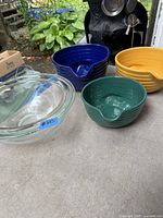 Group shot of all bowls on tabletop