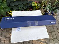 Closed Cheviot branded box containing washstand