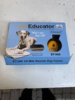 Closed retail box showing branding, model and range