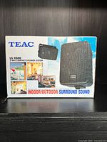 Front view of TEAC LS-X600 speaker system retail box