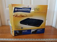 Front of Broadstone air bed box