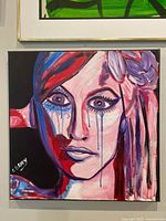 Full view of the Catherine Brady acrylic painting