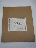 Front of brown envelope with printed label