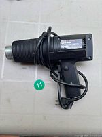 Full view of heat gun with cord