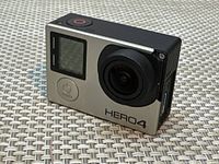Front view of GoPro HERO4 camera