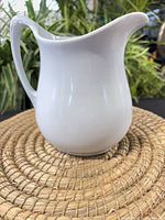 Side view showing full profile, handle and spout