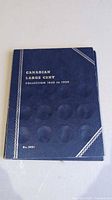 Closed Whitman Canadian Large Cent album front cover