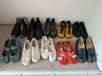 All ten pairs arranged in two rows