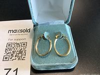 earrings in box, full view