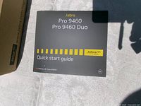 Quick start guide showing model Pro 9460 and Pro 9460 Duo