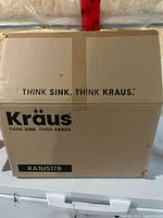 Sealed Kraus box showing branding