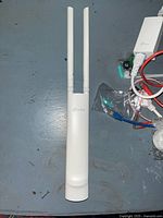 Front view of EAP110-Outdoor access point with dual antennas