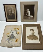 All four photographs laid out for overview