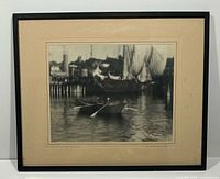 Framed photograph full view