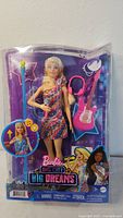 Front of sealed Barbie Big City Big Dreams doll package