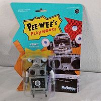 Front of sealed Conky ReAction figure packaging