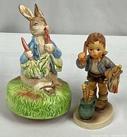 Both figurines side by side for scale and condition overview