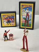 Full lot showing both boxed sets and figures