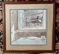 Full view of framed Groundhog Day print