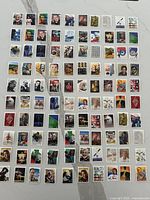 Overview of full layout of mint Canada 46¢ Millennium stamps