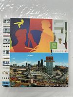 Front page of 2004 Canada stamp collection book