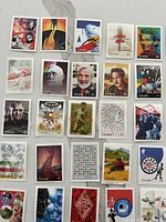 Front view of group of Canadian 46¢ stamps