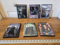 All six DVD cases displayed for overview