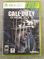Front cover of Xbox 360 Call of Duty: Ghosts case