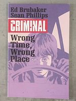 Front cover showing title, authors Ed Brubaker and Sean Phillips, and artwork
