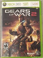 Front cover of Gears of War 2 Xbox 360 case