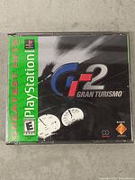 Front of Gran Turismo 2 Greatest Hits jewel case
